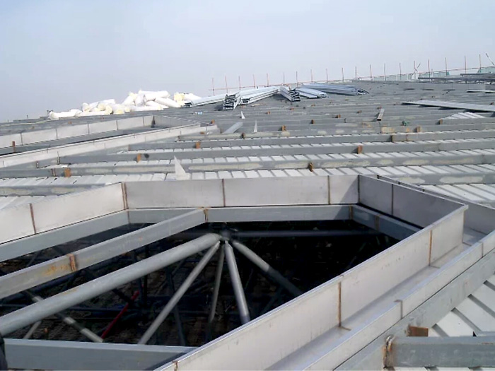 平谷安吉县体育馆网架